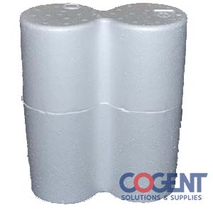 2 Pack Foam Magnum Wine 1.5 Liter 30/bdl