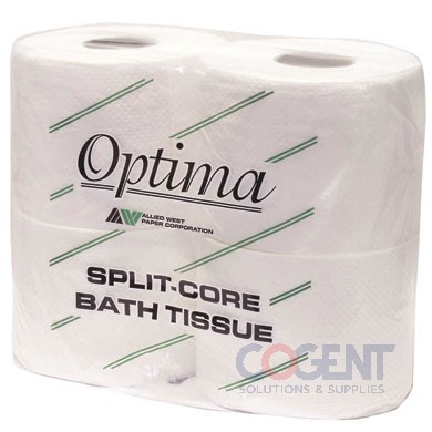 Toilet Tissue 4x3.9 Split Core 2ply Optima 580 48rl/cs 180580