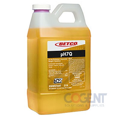 PH7Q Neutral Disinfectant Fast Draw 4/2ltr/cs 3164700