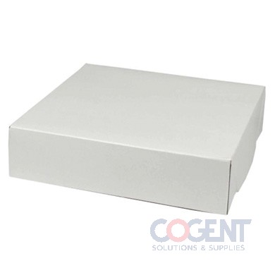 Gift Box 6.5x6.5x1.6 White Gls 2pc Pop-Up 100/cs 54110-000