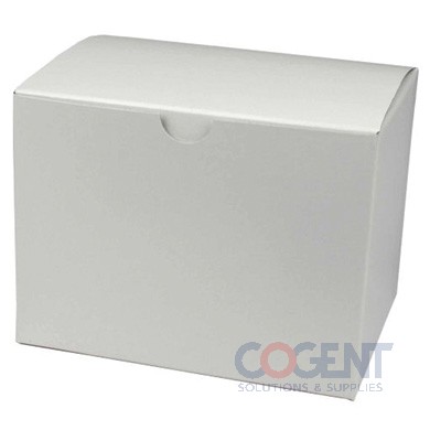 Gift Box 6x4.5x4.5 White Gloss 1pc Folding 100/cs 54115-000