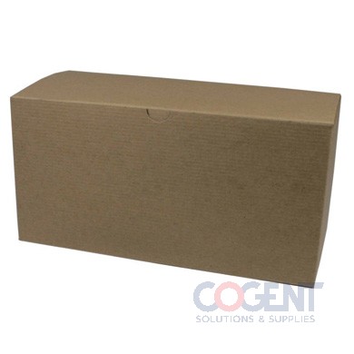 Gift Box 12x6x6 Rec Kraft Pin 1pc Folding 50/cs 54131-197