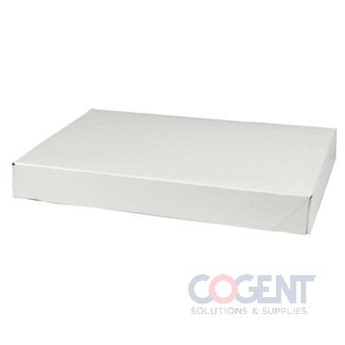 Apparel Box 610 White Gloss 10x7x1-1/4 2pc 100/cs