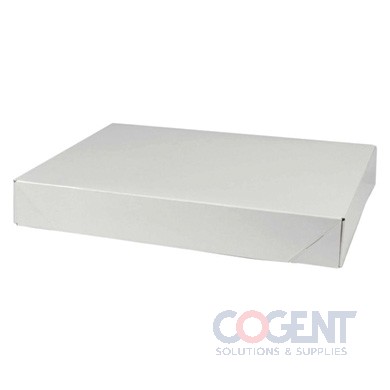 Apparel Box 611 White Gloss 11-1/2x8-1/2x1-5/8 2pc 100/cs
