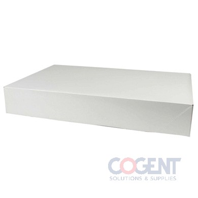 Apparel Box 619 White Gloss 19x12x3 2pc 50/cs