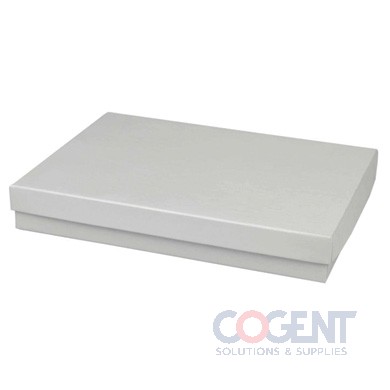 Jewelry Box 75 White Krome 7x5.5x1   w/Ctn 50/cs