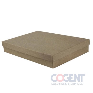 Jewelry Box 85 Natural Kraft 8x5.5x1.25 w/Ctn 50/cs