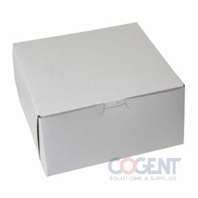 Bakery Box 8x8x4 Wht Out Kft In LC .020 4C-J 200/bd 884B-261
