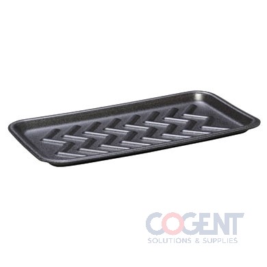 Foam Tray 25S Black 15"x8"x0.6 250/cs