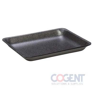 Foam Tray 8P Black 10.38"x8.25"x1.25" 200/cs