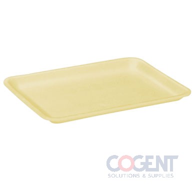 Foam Tray 4S Yellow 9.3"x7.2"x.4" 500/cs