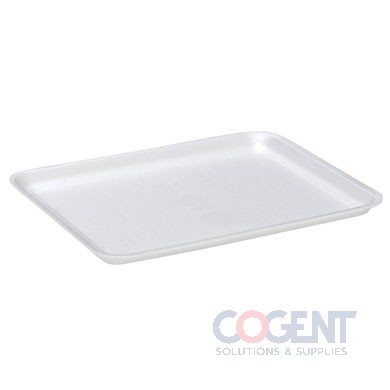 Foam Tray 12S White 11"x9"x.5" 250/cs