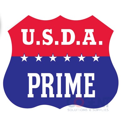 Label USDA Prime Red,White & Blue 500/rl
