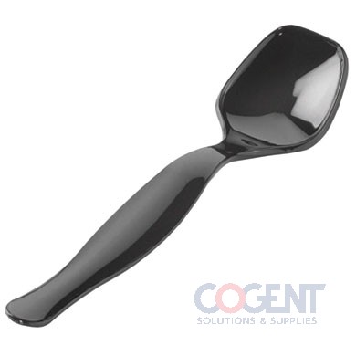 Serving Spoon 8.5" 1oz Black PS 144/cs 3302-BK
