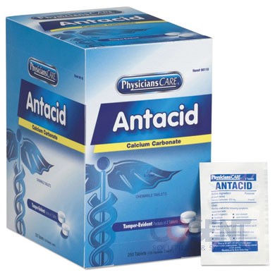 Antacid Medication 2 Tabs/pk Over the Counter Refill 125/2pk