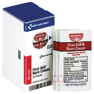 Burn Cream  Refill 0.9g Packets  20/bx FAOFAE7030