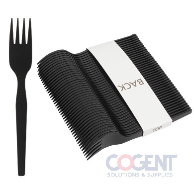 SmartStock Fork Black PS Refill Mediumweight 24/40/cs 960ct LAG