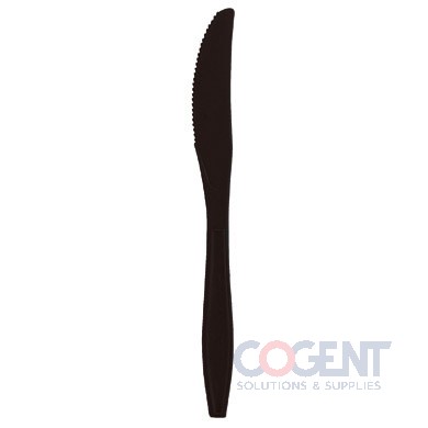 Cutlery Black PS Knife Xtra Heavy Wt (10/100) 1m/cs