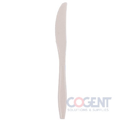 Cutlery White PS Knife Xtra Heavy Wt (10/100) 1m/cs