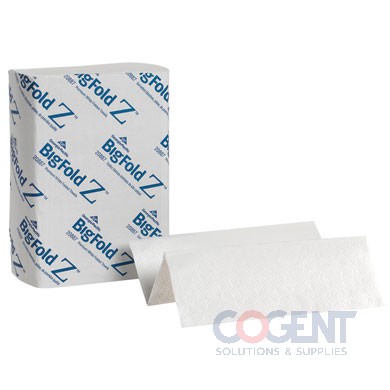 Towel Big Fold White 10.25x11 12pk/183/cs 2200/cs 20887