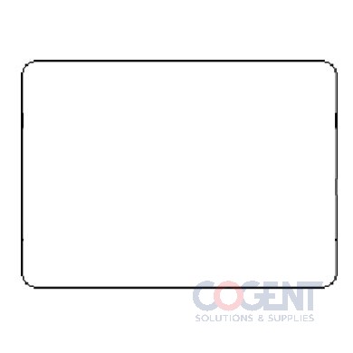 Label Ishida 60mmx44mm Blank 800/RL 12/rls/cs 255-000
