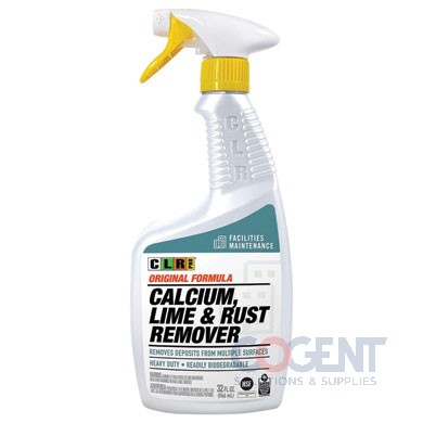 Calcium Lime & Rust Remover 32o z Spray Bottle 6/cs JELCLR32PRO