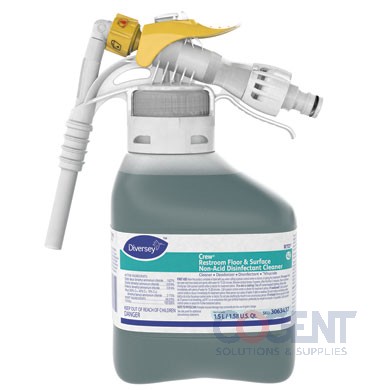 Crew Restroom Cleaner NonAcid Disinf. Fresh 7oz-2/cs