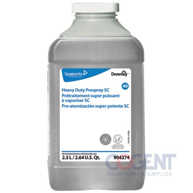 0iversey Carpet Cleanser HD Prespray 2/84.5oz/cs   904274