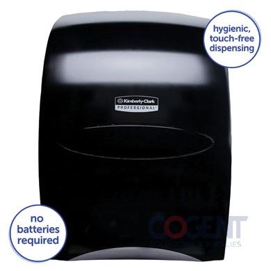 Manual Roll Towel Disp Smoke/Gr KCP Sanitouch 1.5" 1/cs 09990