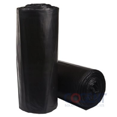 Can Liner 40x48 14mic Black HD 10 Rolls 25 Per Roll 250/cs ALL