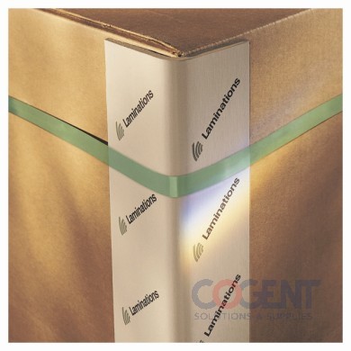 Edge Protectors 3x3x26" .225 Wht Unwrapped   1080/plt   LAM