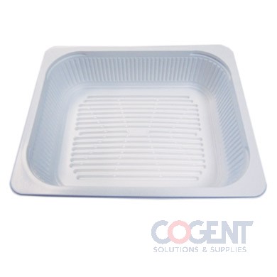 Ribbed Tray 1/2 Steam Deep 156/cs 20cs/plt RBT1/2D     MAX