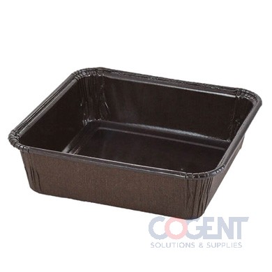 Baking Mold Square 4"x4"x1.25" Ecos OP PET Coated 560/cs