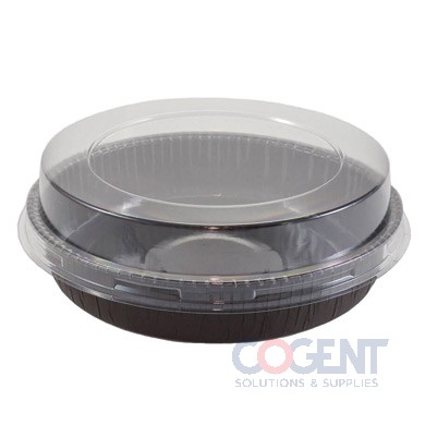 Baking Lid Round 7-7/8"x7/8" Ecos OP180/35 PET Clear 360/cs