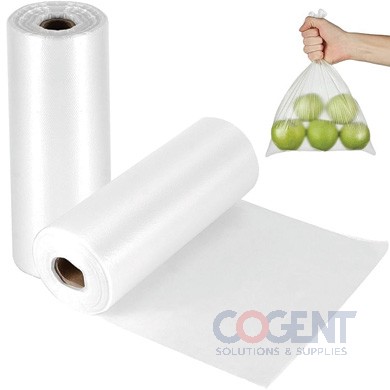 Poly Bags 11x19 1mil 32lb/cs 570ea/rl 4rls/cs 48cs/plt