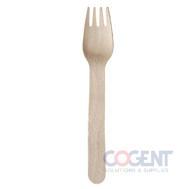 Fork 6.2" Nat Wood 20/100/cs 210CVB1           PKW