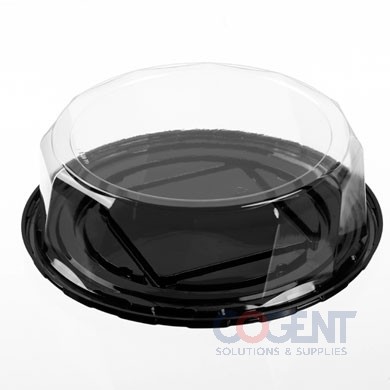 Display Cake 9" 1-2 layer Clear base & 3.5" dome lid 100/cs