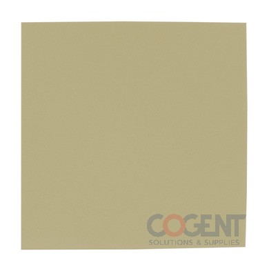 Beverage Napkin 10"x10" Natural 1ply Embossed 5m/cs