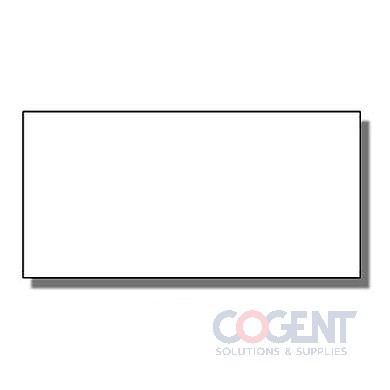 Price Label Plain (White) FG122 Monarch 1131 2500/rl 8r/s 8s/cs