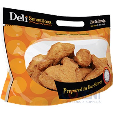 Pouch Fresh Chicken w/Window DeliSensations HDL 250/cs