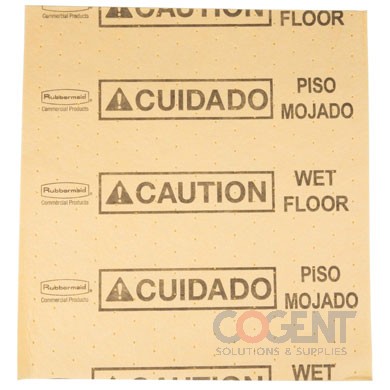 Over-The-Spill Pad  16oz 16.5x20 2 Sheets/Pad RCP4252YEL