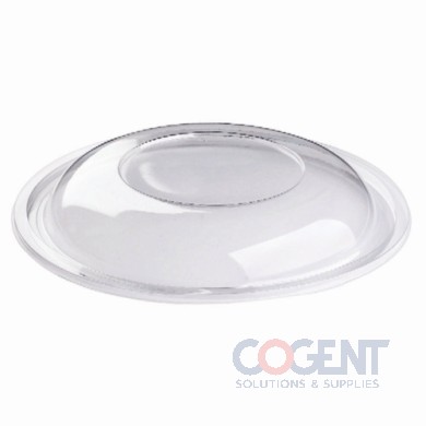 Dome Lid For 40/64/80oz Bowl 5# Clr PET Round 50/cs