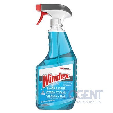 Windex Glass & Surface Cleaner Ammonia-D 32oz Trigger  8/cs