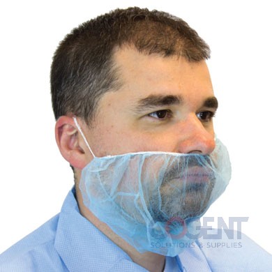 Beard Restraints Regular Blue Polyprop 10/100/cs MBC-1000/B