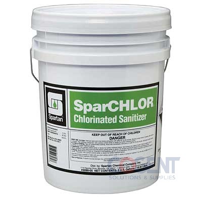 SparCHLOR Chlorinated Sanitizer 5 Gallons