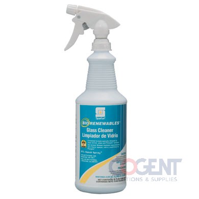 BioRenewables Glass Cleaner RTU 12qt/cs