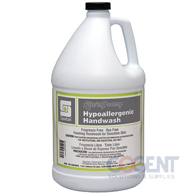 Lite'n Foamy Hypoallergenic Handwash 4-1gl/cs   3343