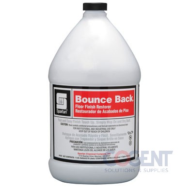 Bounce Back Floor Finish and Restorer 4/gl/cs Spartan   4330