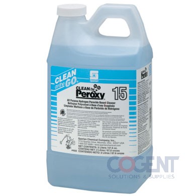 Clean By Peroxy 15 4/2Ltr/cs         Spartan  4820