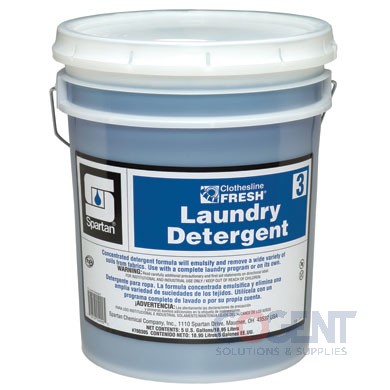 Laundry Detergent 03 5gal Clothesline Fresh 5gal/pl  7003
